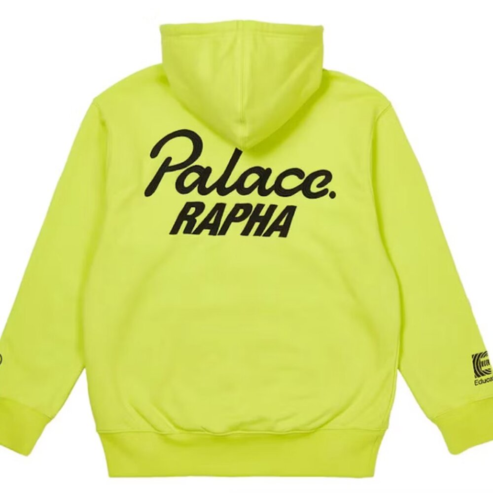 PALACE Neon Yellow Graphic Hoodie